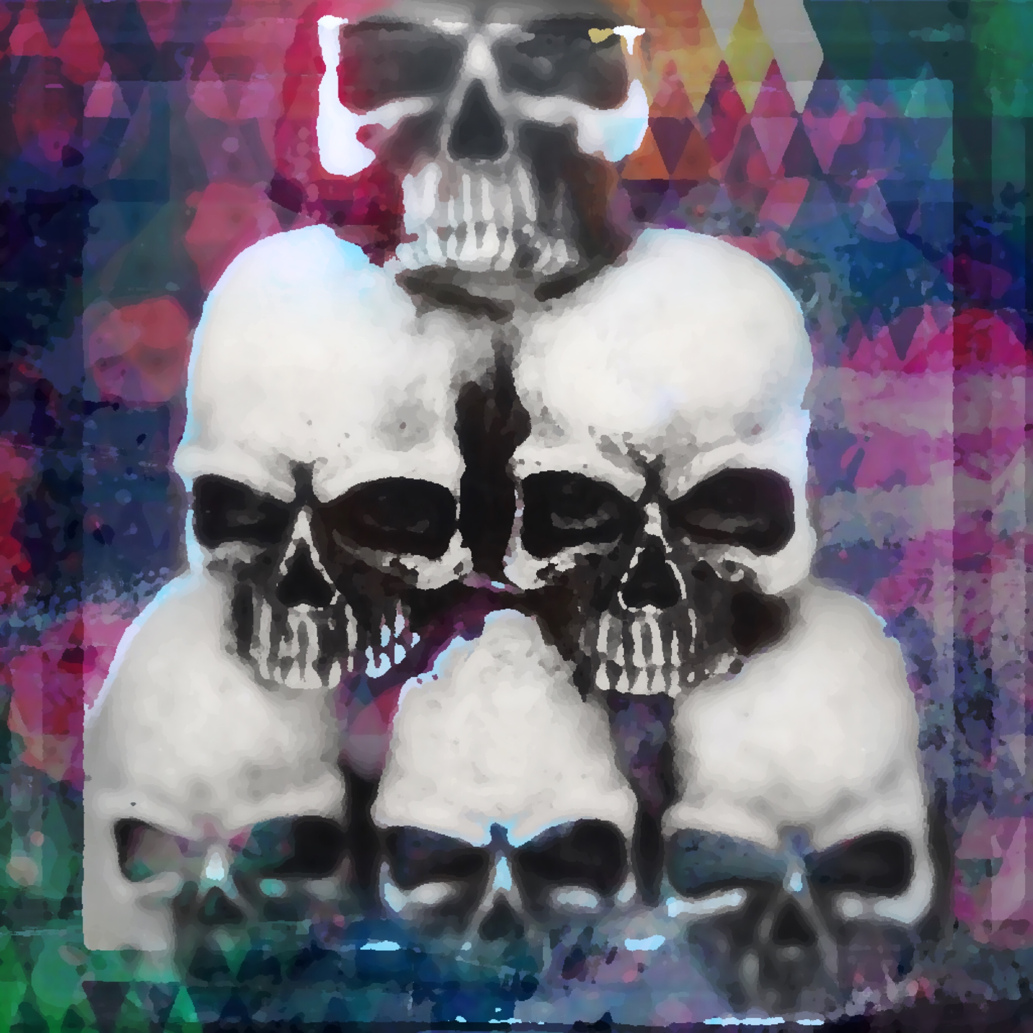 Alas,Poor Yorick - Pyramid of skulls by Janey